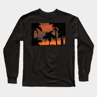 Royal Palm Sunset Long Sleeve T-Shirt